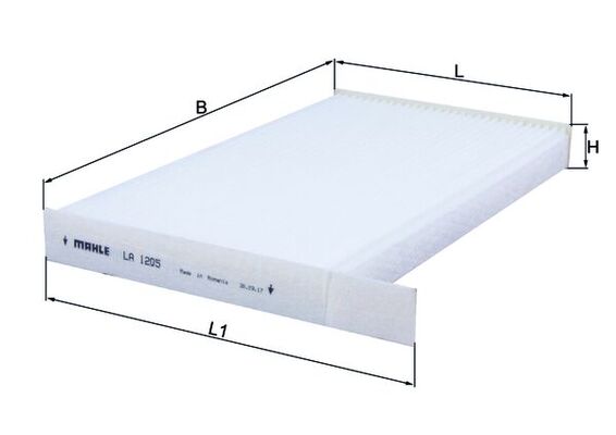 Filter, interior air - LA 1205 KNECHT