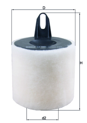 Air Filter - LX 1651 KNECHT