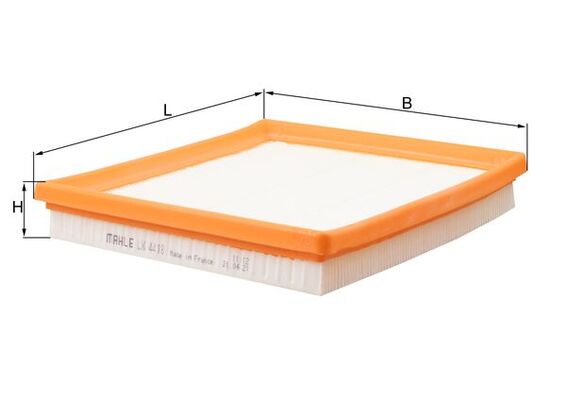 oro filtras - LX 4418 KNECHT