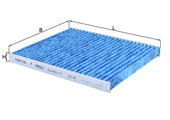 Filter, interior air - LAO 241 KNECHT