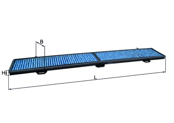 Filter, interior air - LAO 248 KNECHT
