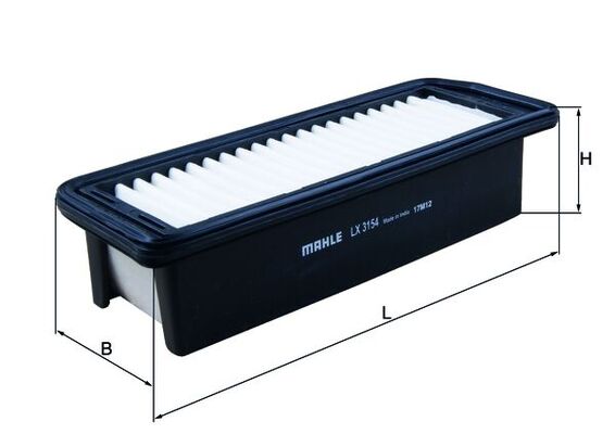 Filtro aria - LX 3154 KNECHT