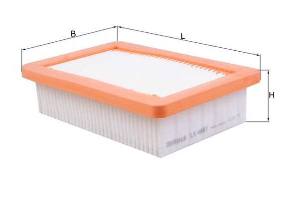 Filtro aria - LX 4067 KNECHT
