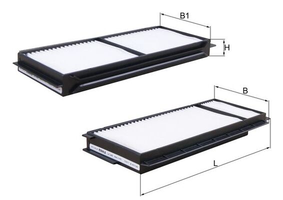 Filter, interior air - LA 346/S KNECHT