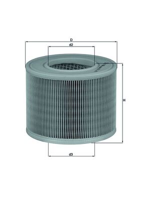 oro filtras - LX 986 KNECHT