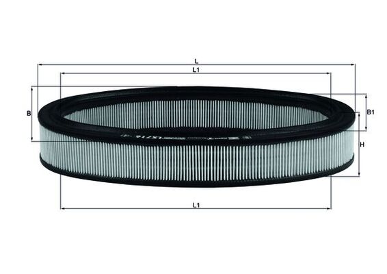 Filtro aria - LX 716 KNECHT