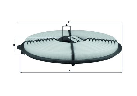 Air Filter - LX 733 KNECHT