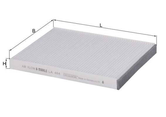 Filter, interior air - LA 484 KNECHT
