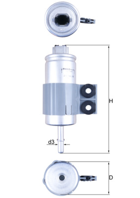 Топливный фильтр - KL 510 KNECHT