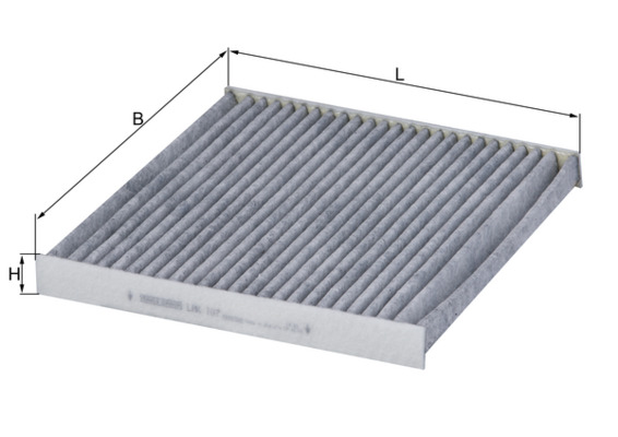 filtras, salono oras - LAK 107 KNECHT