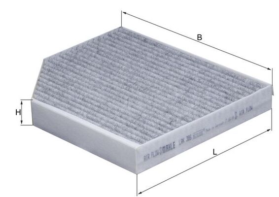 Filter, interior air - LAK 386 KNECHT