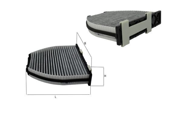 Filtro, Aria abitacolo - LAK 413 KNECHT