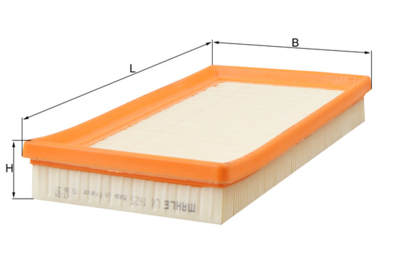 Luftfilter - LX 1625 KNECHT