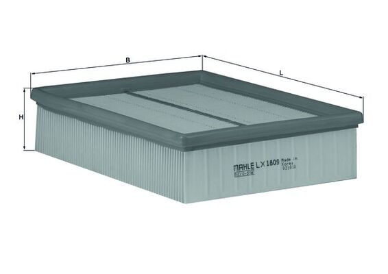 oro filtras - LX 1809 KNECHT