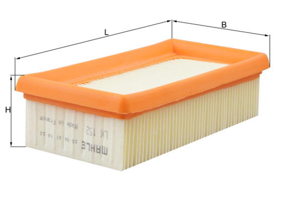 Air Filter - LX 152 KNECHT