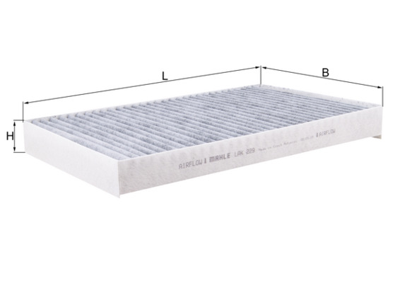 Filter, interior air - LAK 229 KNECHT