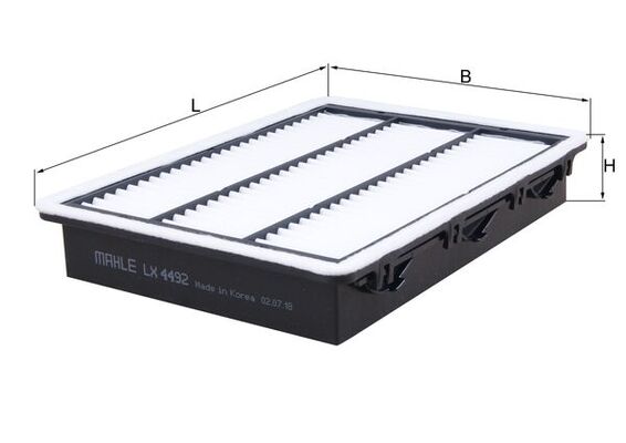 oro filtras - LX 4492 KNECHT