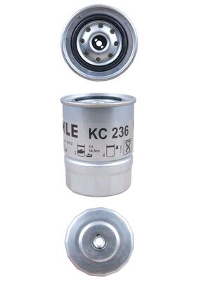 Fuel filter - KC 236 KNECHT