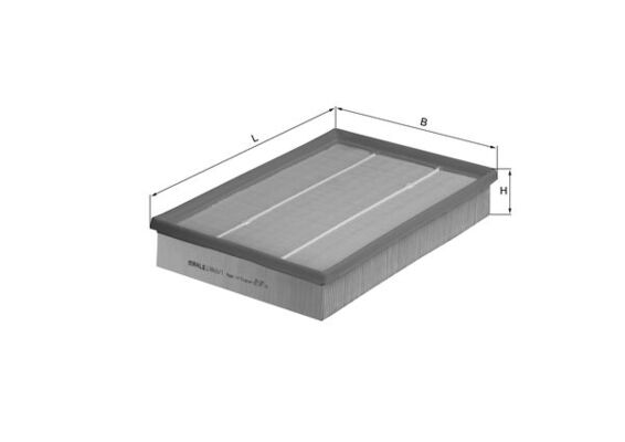 Air Filter - LX 460/1 KNECHT