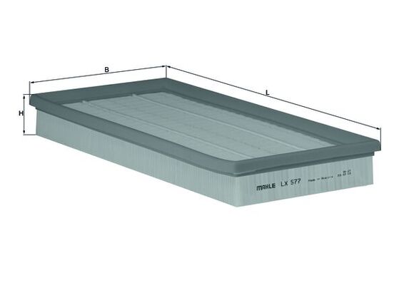 oro filtras - LX 577 KNECHT