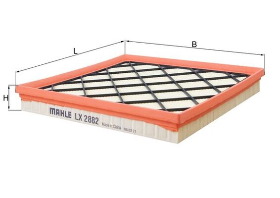 Luftfilter - LX 2882 KNECHT