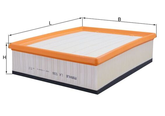 Air Filter - LX 538 KNECHT