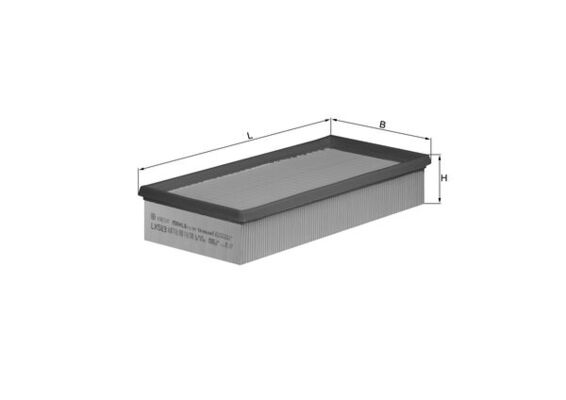 Air Filter - LX 583 KNECHT
