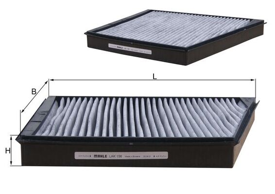filtras, salono oras - LAK 156 KNECHT