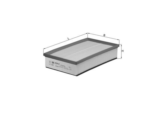 Filtro aria - LX 864 KNECHT