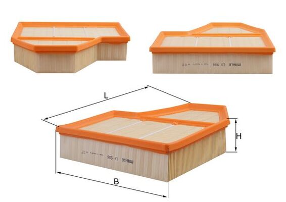 Air Filter - LX 988 KNECHT