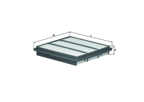 Воздушный фильтр - LX 989 KNECHT