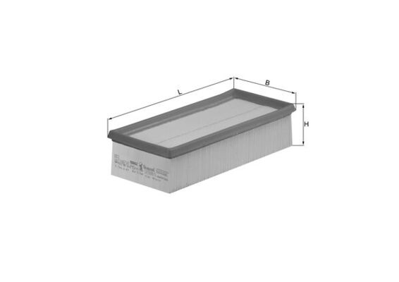 oro filtras - LX 1008/3 KNECHT