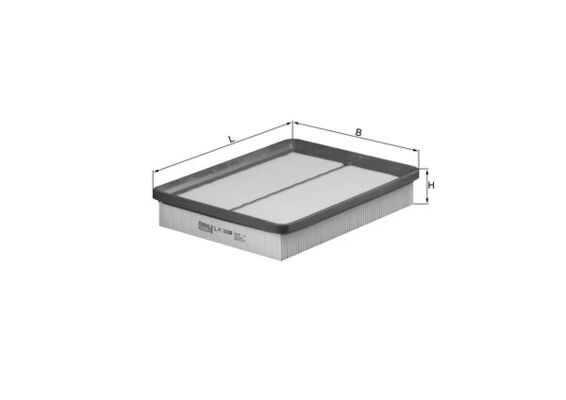 Air Filter - LX 1039 KNECHT