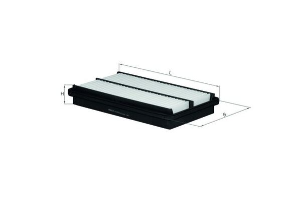 Filtro aria - LX 1075 KNECHT