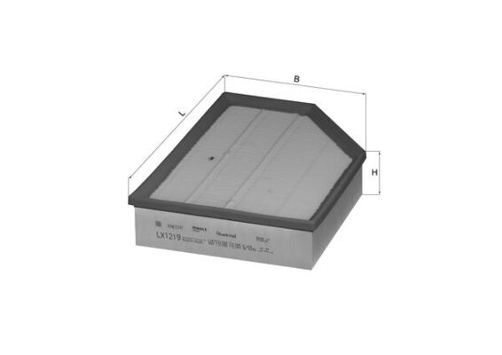 Air Filter - LX 1219 KNECHT