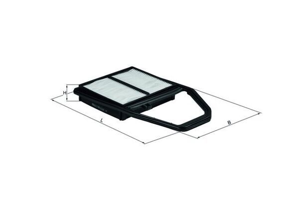 Luftfilter - LX 1562 KNECHT