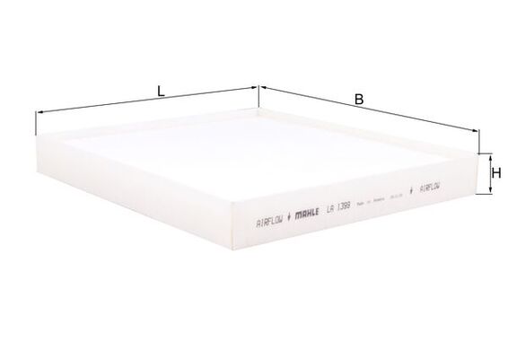 Filter, interior air - LA 1399 KNECHT