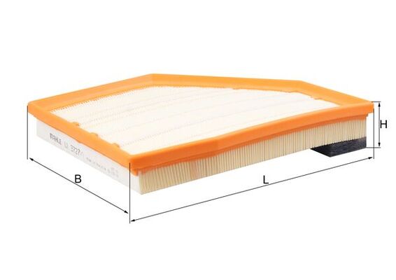 Air Filter - LX 3727/1 KNECHT