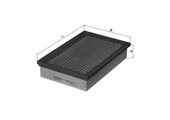 Filtro aria - LX 2047 KNECHT