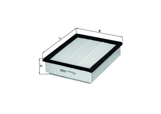 Filtro aria - LX 2748 KNECHT