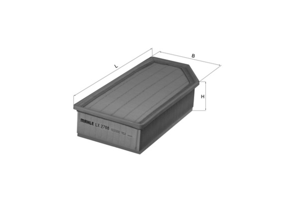 oro filtras - LX 2788 KNECHT