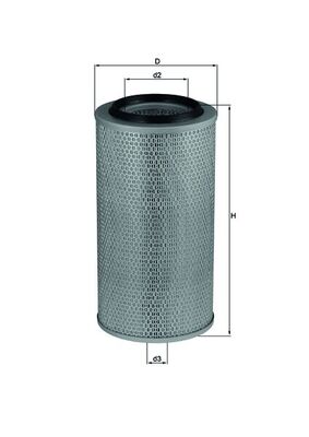 Air Filter - LX 265 KNECHT