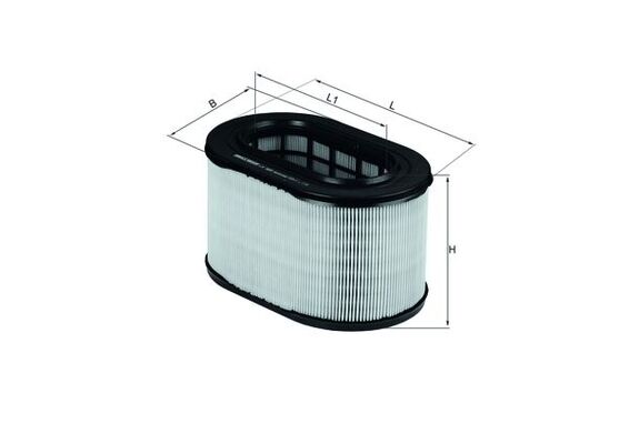 Air Filter - LX 669 KNECHT