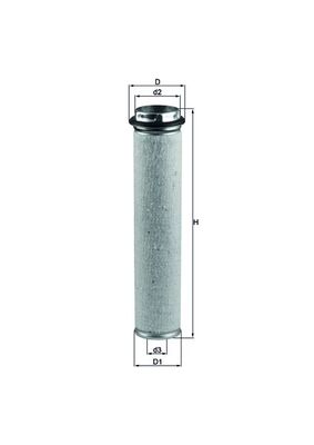 Secondary Air Filter - LXS 5/1 KNECHT