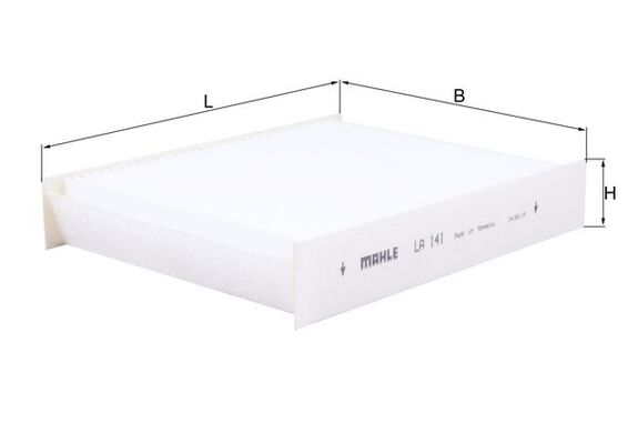 Filter, interior air - LA 141 KNECHT