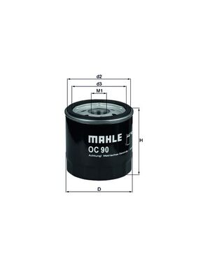 Oil Filter - OC 90 OF KNECHT