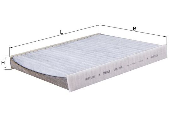 Filter, interior air - LAK 816 KNECHT