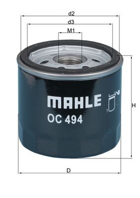 Oil Filter - OC 494 KNECHT