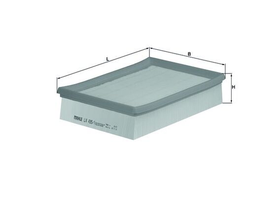Air Filter - LX 435/1 KNECHT
