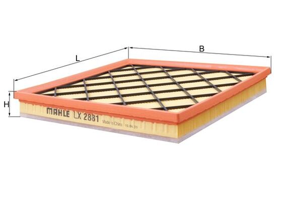 Air Filter - LX 2881 KNECHT